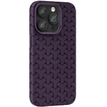 Чехол TPU Weaving для Apple iPhone 15 Pro (6.1") Purple - 00000074858_5