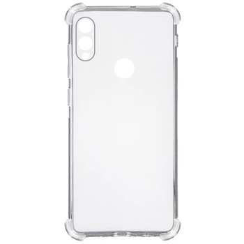 Противоударный TPU чехол GETMAN Ease logo усиленные углы Full Camera для Huawei Honor 8X Бесцветный (прозрачный)