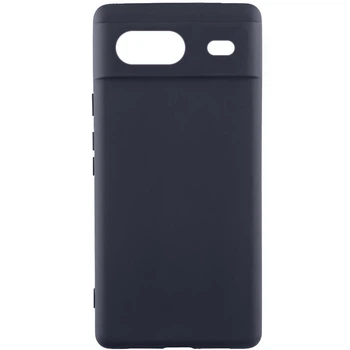 Чехол панель силиконовый Premium Soft-touch Silicone Case для Google Pixel 8a Серый / Dark Gray