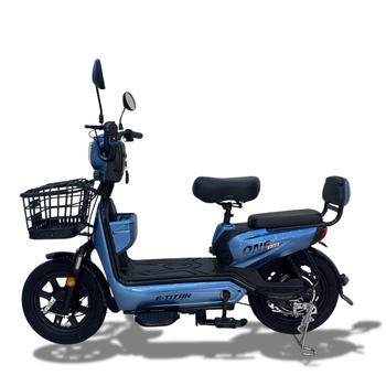 Электроскутер E-Titan 14" Plaid 450w 48v 20Ah Синий