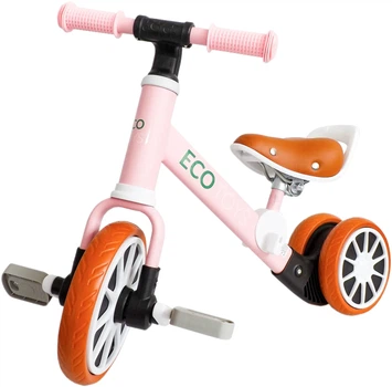 Біговел-EcoToys 2 в 1 рожевий (LC-V1307 PINK) (5903089068280)