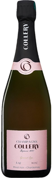 Шампанське Collery Rose Brut Grand Cru Champagne рожеве брют 0.75 л 12% (3770023657075)