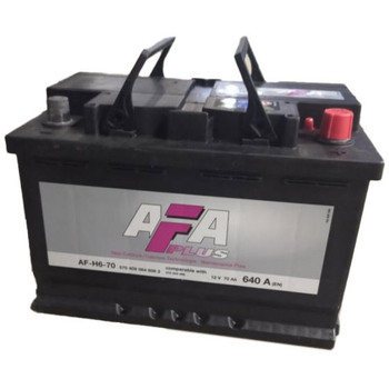 Аккумулятор 70Ah-12v AFA 278x175x190 , R, EN640 AFA (570409064)