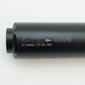 Глушитель A-TEC Wave 22 LR 1/2"-20 UNF подходит под кал. 22 WMR; 17 HMR; 22 Hornet