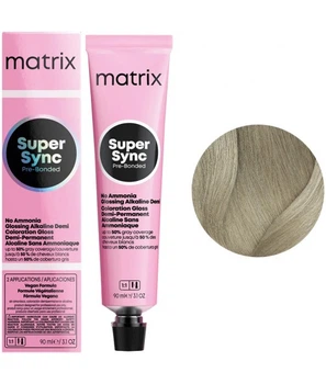 Крем-краска без содержания аммиака Matrix Super Sync Pre Bonded 10А 90 мл