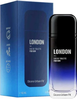 Туалетна вода для чоловіків Dicora Urban Fit London 40 мл (8429871993037)