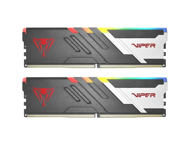 Модуль пам'яті Patriot 32 GB (2х16GB) DDR5 6400 MHz Viper Venom RGB (PVVR532G640C32K)