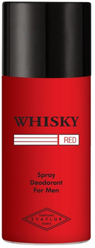 Dezodorant w sprayu Evaflor Whisky Red 150 ml (3509164440167)