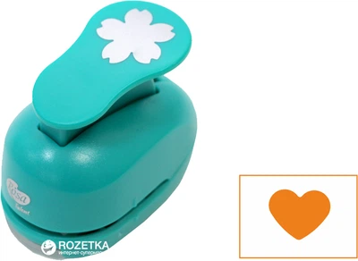 Дирокол фігурний Rosa Talent Серце 2.5 см (4823086703049)