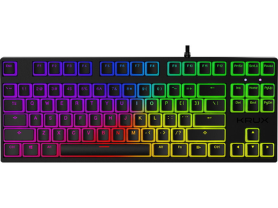 Клавіатура Krux ATAX PRO RGB Pudding Gateron Yellow Switch (KRX0129)