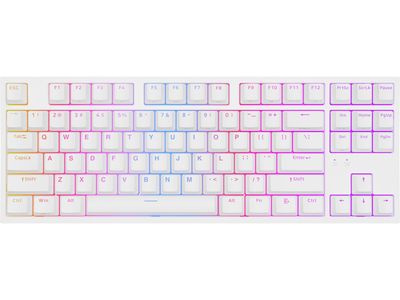 Клавіатура Genesis Thor 404 TKL biała RGB Kailh Box Brown V2 White (NKG-2072)