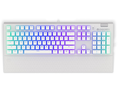 Клавіатура ENDORFY Omnis Pudding Onyx White Red RGB (EY5A036)