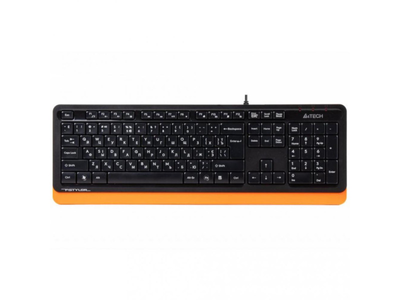 Клавіатура A4 Tech Fstyler FK10 Black/Orange