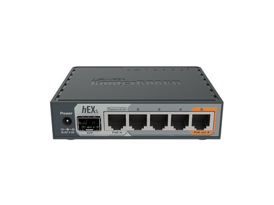 Маршрутизатор (роутер) MikroTik HEX S (RB760IGS)