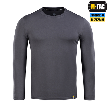 Футболка довгий рукав M-Tac Dark Grey (2XL) 93/7 20067012-2XL