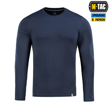 Футболка довгий рукав M-Tac Dark Navy Blue (M) 93/7 20067015-M