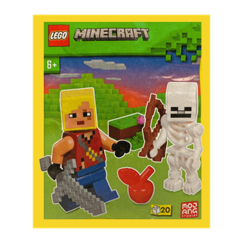 Конструктор Lego Фігурка Hero With Skeleton Paper Bag Minecraft 662409