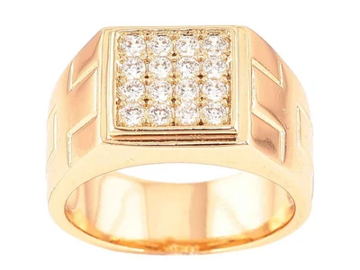 Перстень XUPING Позолота 18K "Інкрустація цирконієм» (261122) р.18.5