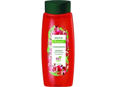 Шампунь AROMA 400мл Natural Fresh Fresh Гранат (для фарбованого волосся)