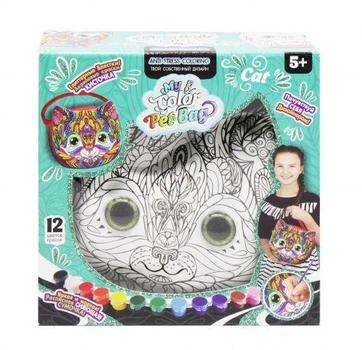 Сумочка-раскраска в виде животного Danko Toys My Color Pet-Bag 01-02