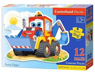 Пазлы MAXI Castorland "Трактор" 12 элементов В-120024