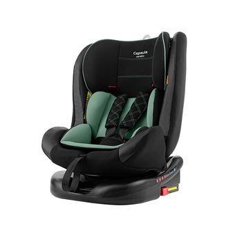 Детское автокресло CARRELLO Capsula CRL-11807 ISOFIX Olive Green група 0+/1/2/3 з поворотом