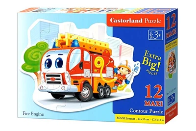 Пазлы MAXI Castorland "Пожарная машина" 12 элементов В-120109