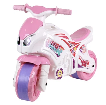 Мотоцикл-каталка ТехноК Funky Bike біло-рожевий 5798