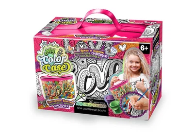 Косметичка-раскраска Danko Toys My Color Case LOVE рус COC-01-04