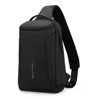 Рюкзак - слінг з однією лямкою Mark Ryden Curve XL чорний MR7069