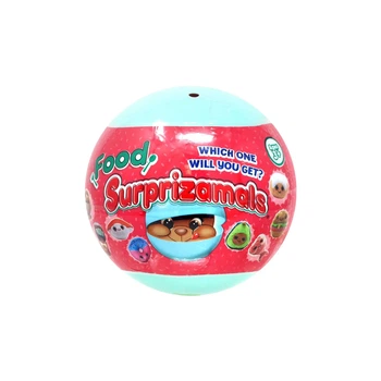 М'яка іграшка-сюрприз у кулі SURPRIZAMALS S1 Смаколики