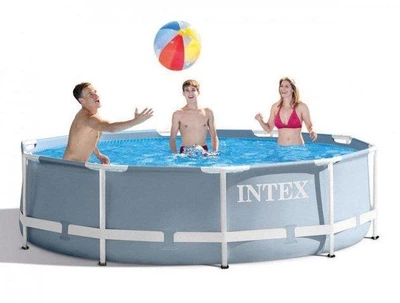 Каркасний круглий басейн Intex Prism Frame 4485 л 305х76 см 26700 NP