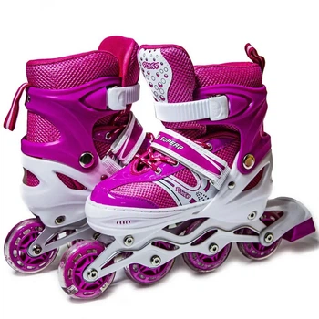 Раздвижные роликовые коньки для подростка 38-42 Superpower Pink
