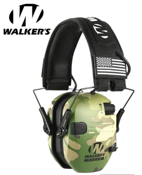 Активные наушники Walker's Razor Slim Multicam