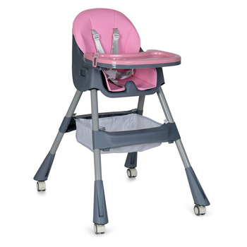 Стульчик для кормления Bambi M 5722 Lilac, рожевий