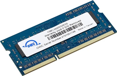 Оперативная память 8 ГБ, DDR3L, для ноутбуков, OWC (1600 МГц, 1.35 В, CL11, OWC1600DDR3S8GB) Б/У