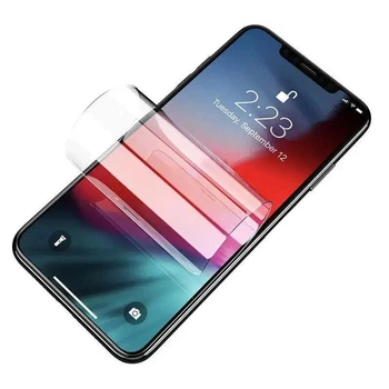 Защитная гидрогелевая пленка для Apple iPhone 15 глянцевая на айфон 15