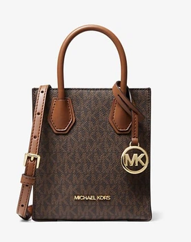 Сумка Michael Kors Mercer Extra-Small Logo and Leather