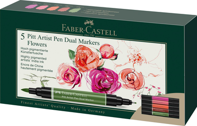 Zestaw linerów Faber-Castell dwustronne 5 szt (4005401620075)