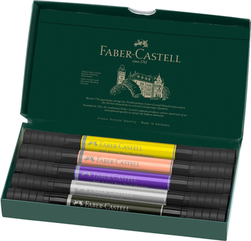 Набір лайнерів Faber-Castell двосторонній 5 шт (4005401620068)