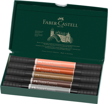 Zestaw linerów Faber-Castell dwustronne 5 szt (4005401620099)