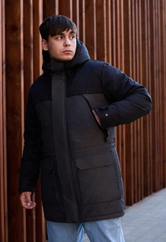 Зимова парка Staff to black & graphite XS