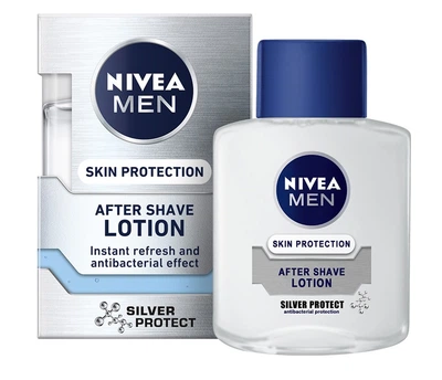 Лосьйон після гоління Nivea Men Срібний захист з іонами срібла і екстрактом ромашки 100 мл (4005808539789)
