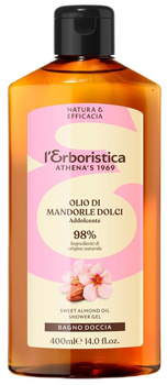 Żel pod prysznic L'Erboristica Sweet Almond Oil & Phytoceramides zmiękczający z olejkiem migdałowym 400 ml (8002842174033)