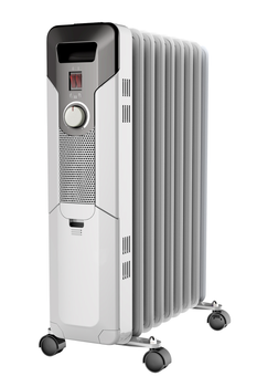 Обігрівач масляний FrimeCom YL-B28-9 2000W 25м.кв.9секцій підлоговий, білий