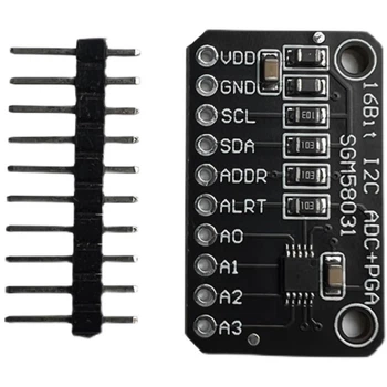 Модуль платы разработки SGM58031, 16-битный высокоточный 4-канальный аналого-цифровой АЦП
