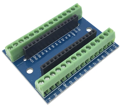 Плата адаптер розширення Arduino NANO v1.0 – плата повністю зібрана