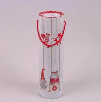 Коробка металлическая новогодняя Flora Гном 45054