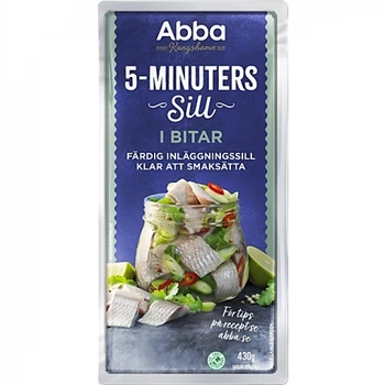 Оселедець Abba 5-xвилинний кусочками, 430 г abba_sillb_430