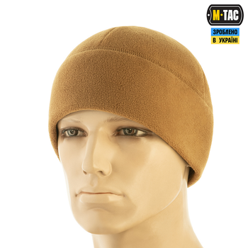 Шапка М-Тас Watch Cap Elite фліс (320г/м2) with Slimtex XL Coyote Brown